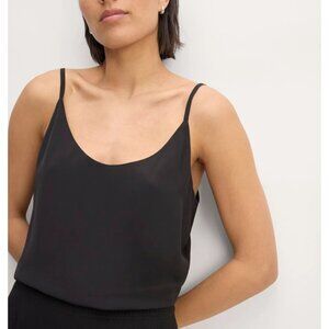 Vintage Chaus Size 16 Black The Slip Cami Sleeveless Scoop Camisole Tank Top